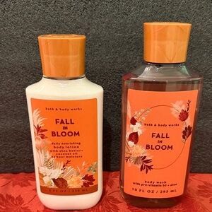 Bath and Body Works bundle FALL IN BLOOM